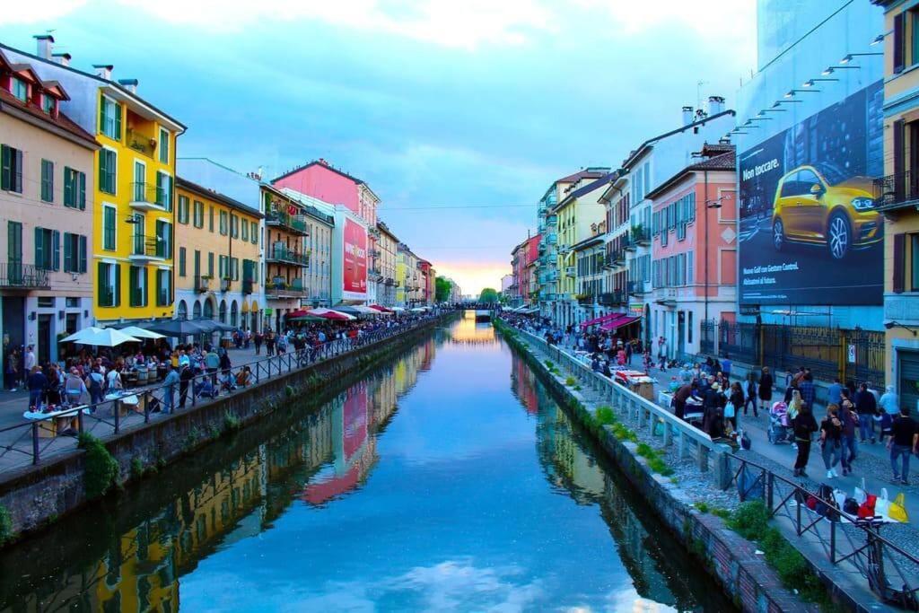 Daniela'S Spazioso Appartamento Ai Navigli Milano Esterno foto